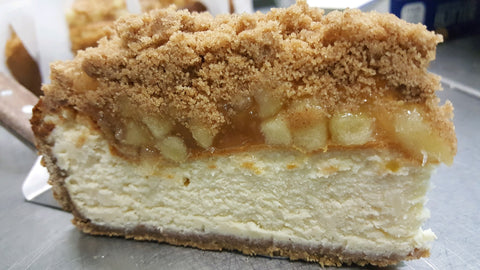 Apple Streusel Cheesecake  - Retail Whole