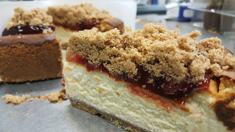 Holiday - Strawberry Streusel Cheesecake