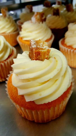Thanksgiving - Lemon Bar Cupcakes, Half Dozen